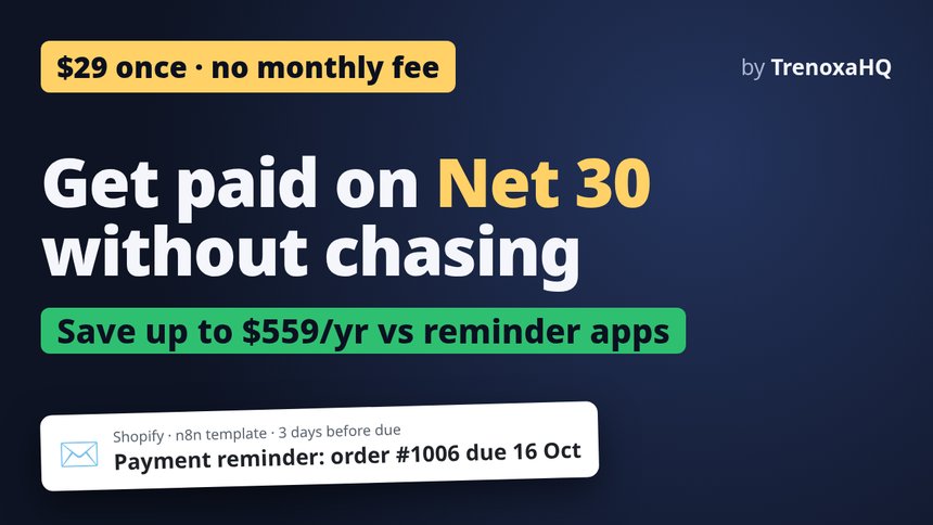 Payment Terms Reminders thumbnail